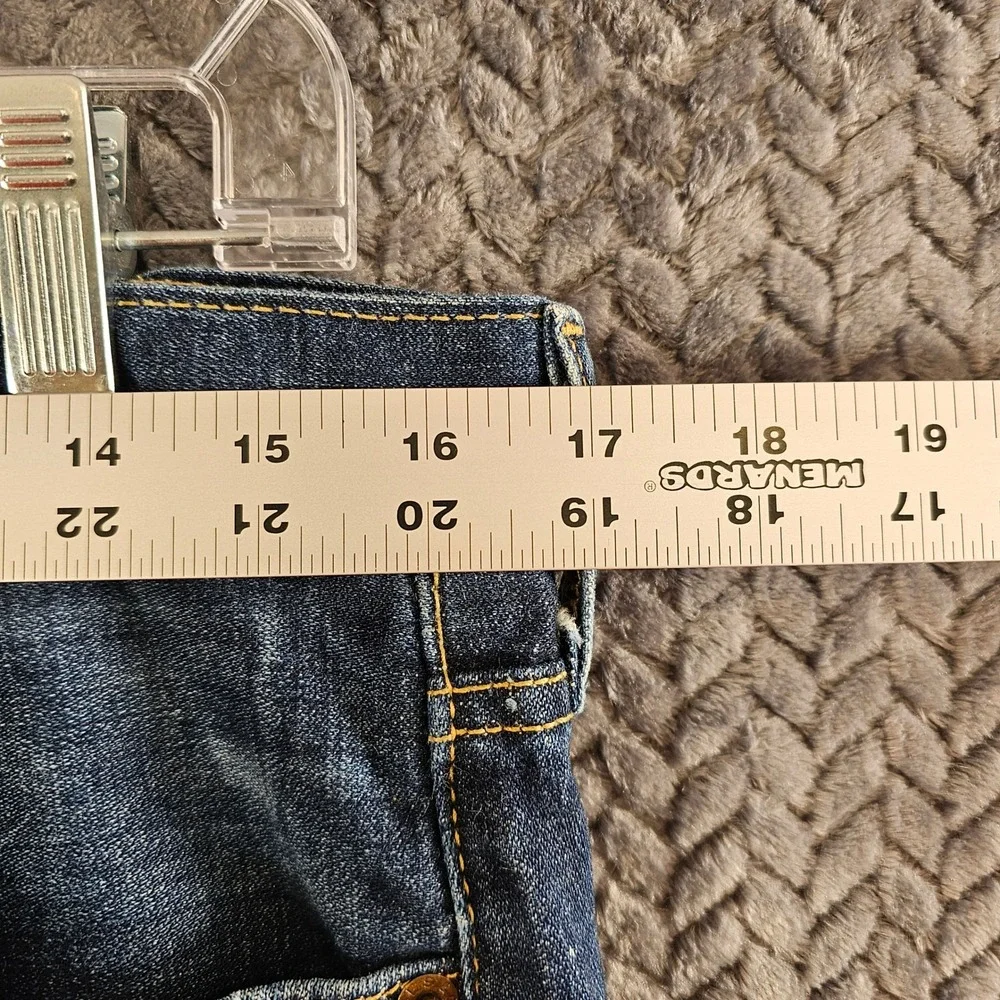 Levi Strauss 513 Slim‎ Straight Jeans Mens W33 L30 Medium Wash Denim